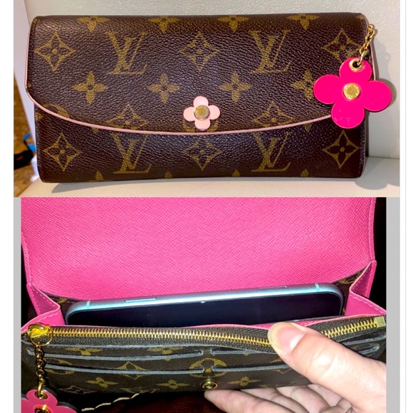 Louis Vuitton, Bags, Rare Limited Edition Lv Blooming Flower Emilie Wallet